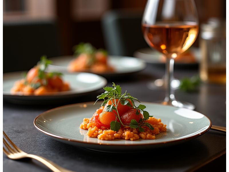 लक्ज़री रेस्टोरेंट सिरेमिक सेटअप